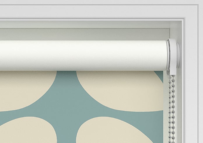 Orla Kiely Jumbo Solid Stem, Duckegg - Twist&Fit Roller Blind - Image 10
